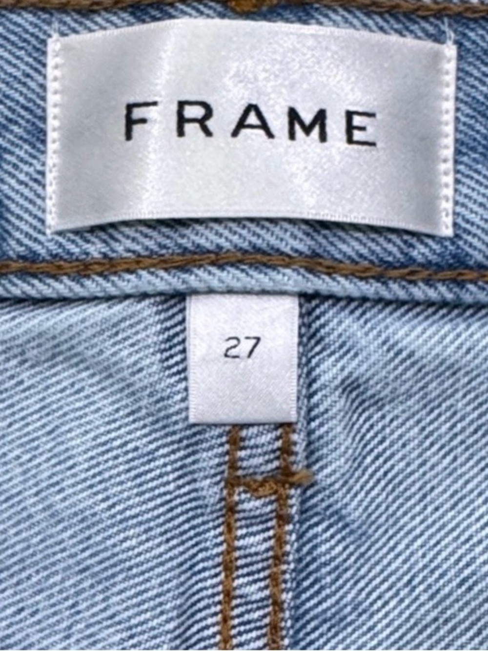 NEW! FRAME Denim Swindle Distressed Cutoff Shorts – Size 27 - Picture 3 of 6